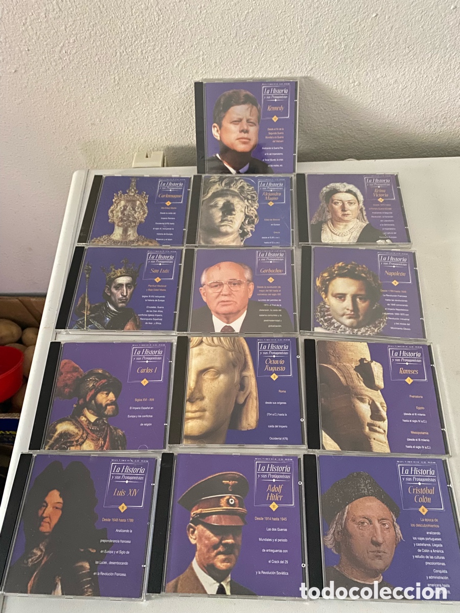 Videospiele und Konsolen: La Historia Y Sus Protagonistas 13 Cd Rom( 5 Precintados)