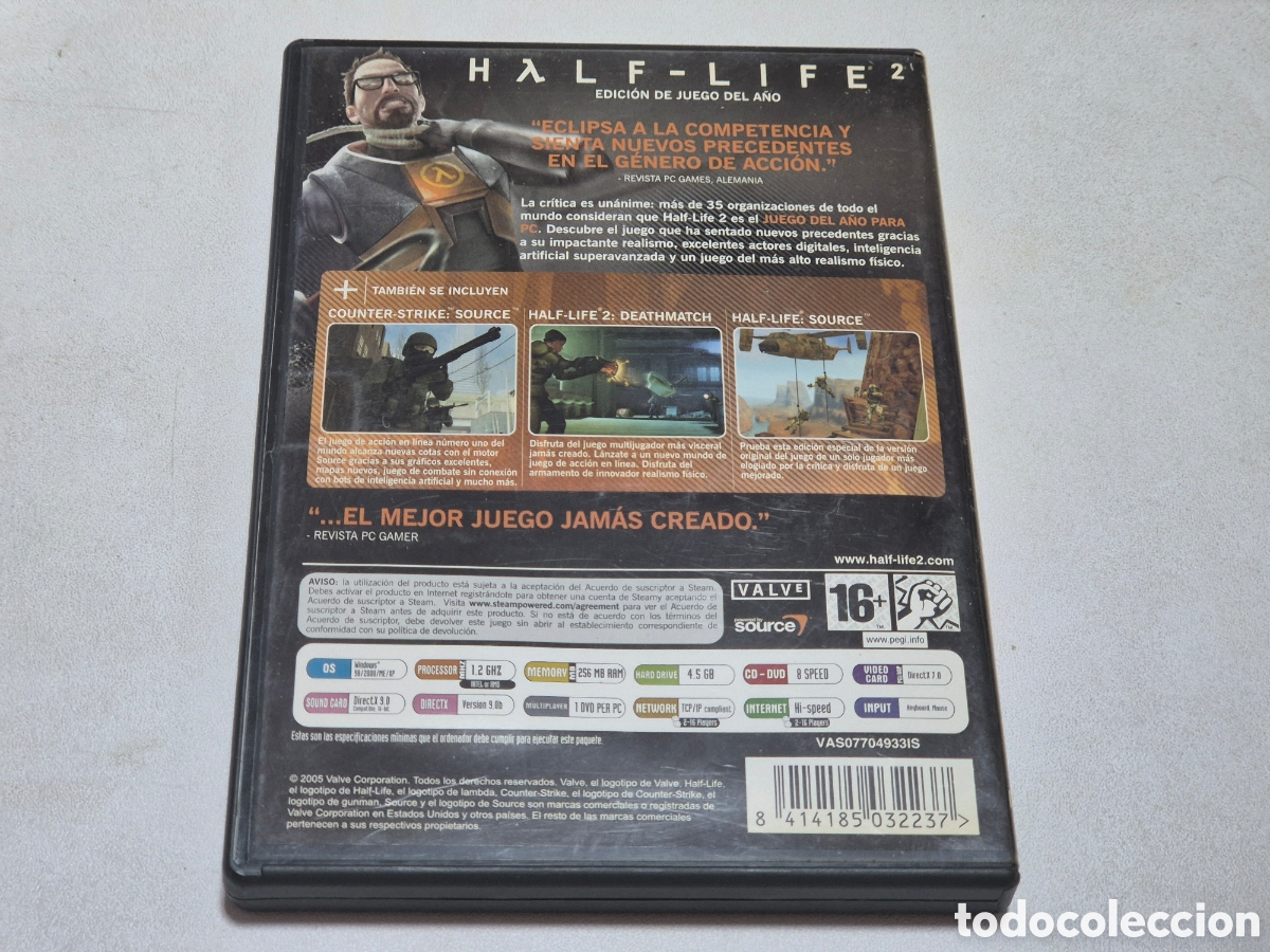 Videojuegos y consolas: Half Life 2 Edicion De Juego Del A&ntilde;o - Foto 2