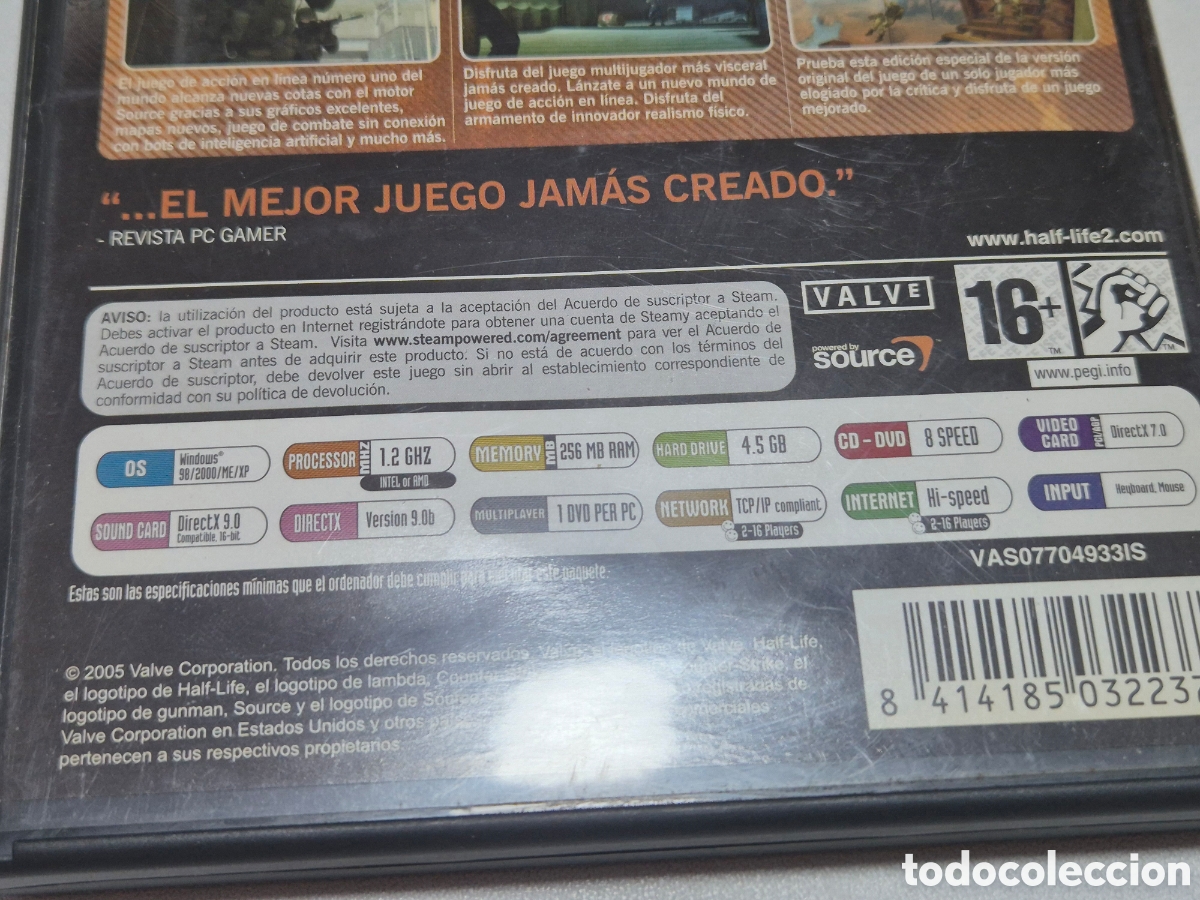 Videojuegos y consolas: Half Life 2 Edicion De Juego Del A&ntilde;o - Foto 3