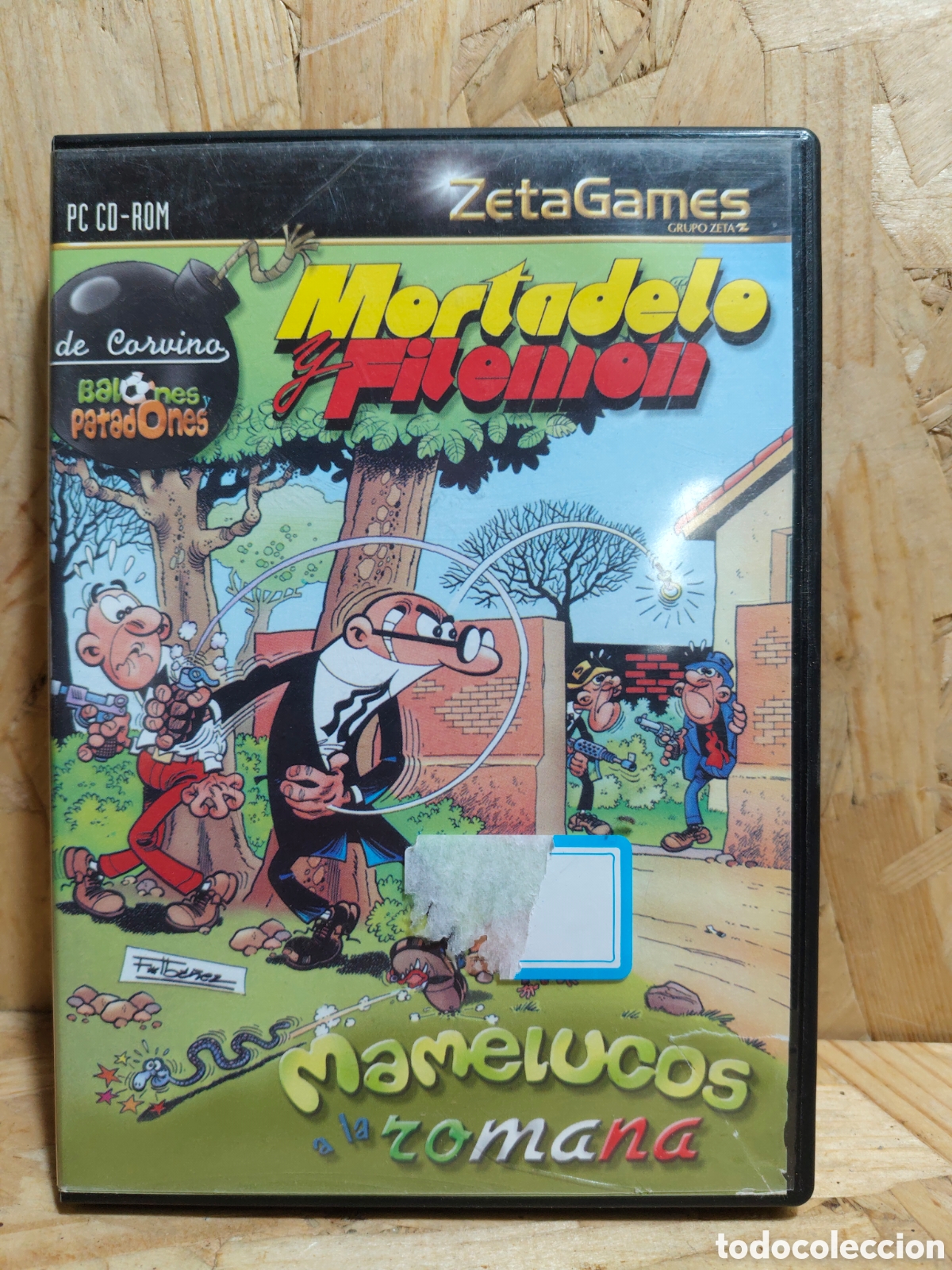 Videojuegos y consolas: Juego para PC CD ROM de Mortadelo y Filemon, mamelucos a la romana.