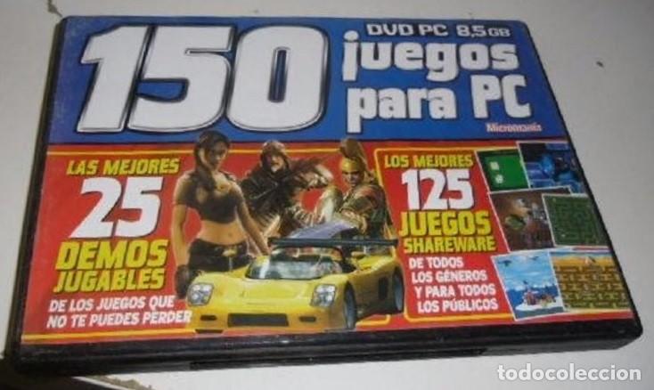 Videojuegos y consolas: 150 juegos para pc-dvd-rom micromania 8,5 gb-25 demos jugables 125 juegos shareware-software retro