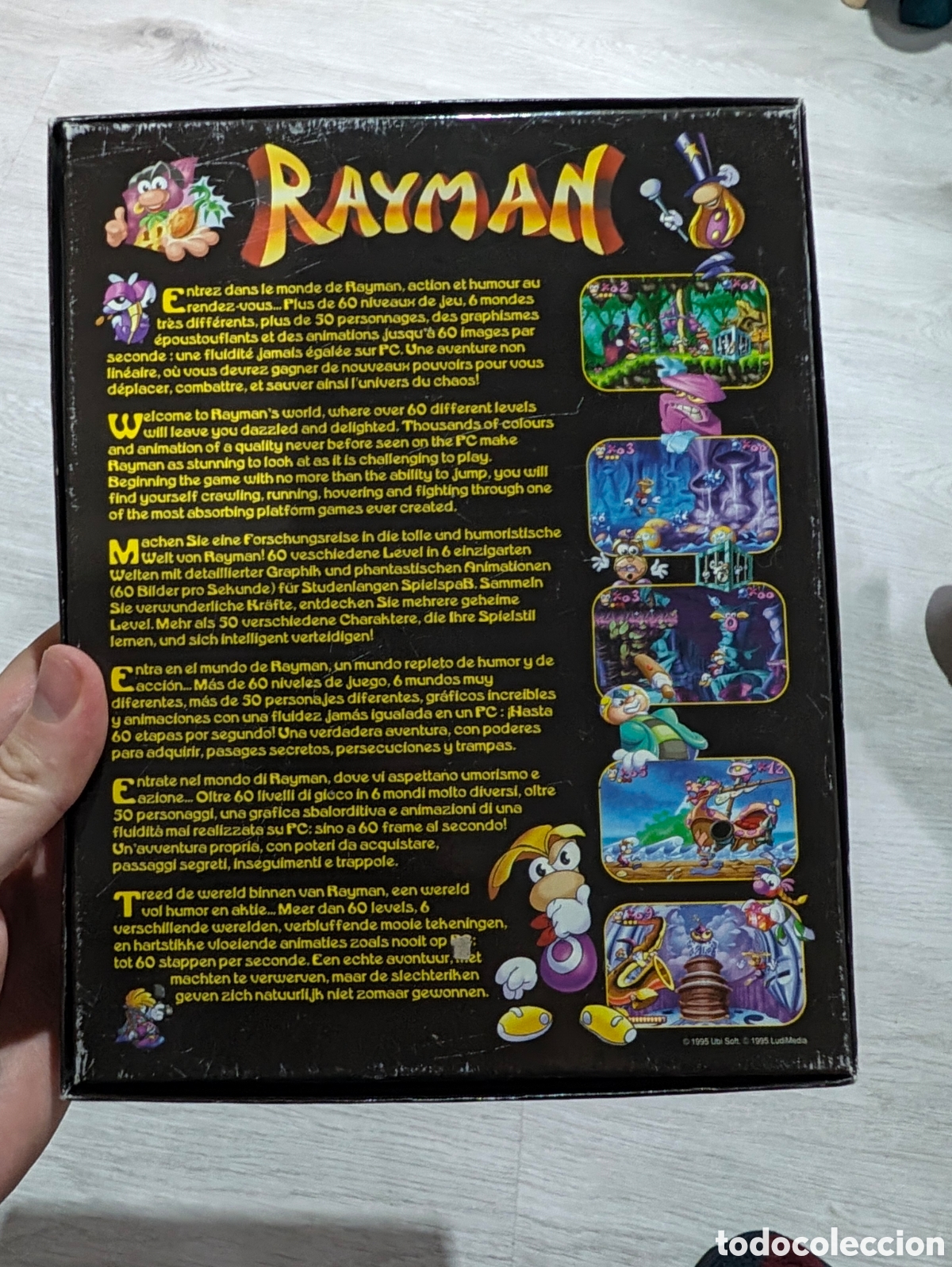 Videojuegos y consolas: Antiguo Juego de Pc Rayman original - Foto 2