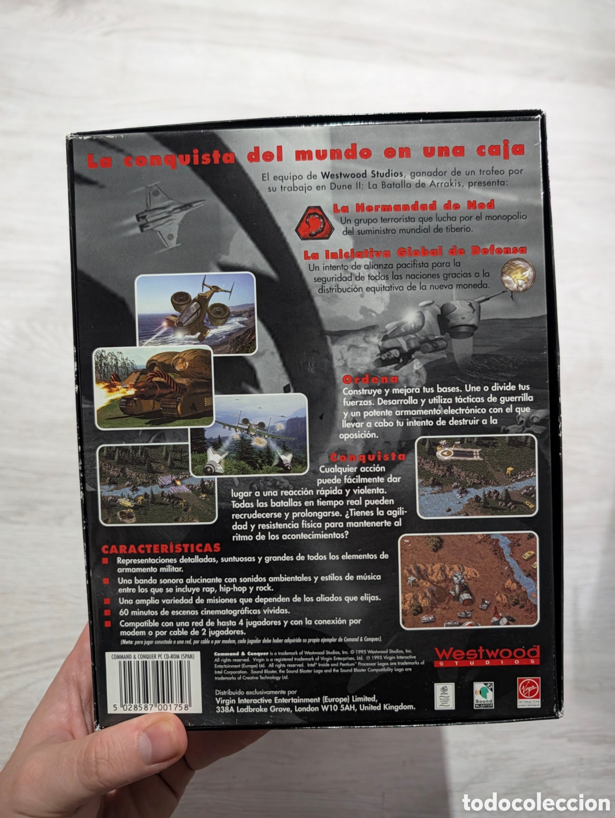 Videojuegos y consolas: Lote 2 juegos antiguos pc Command and conquer originales - Foto 6