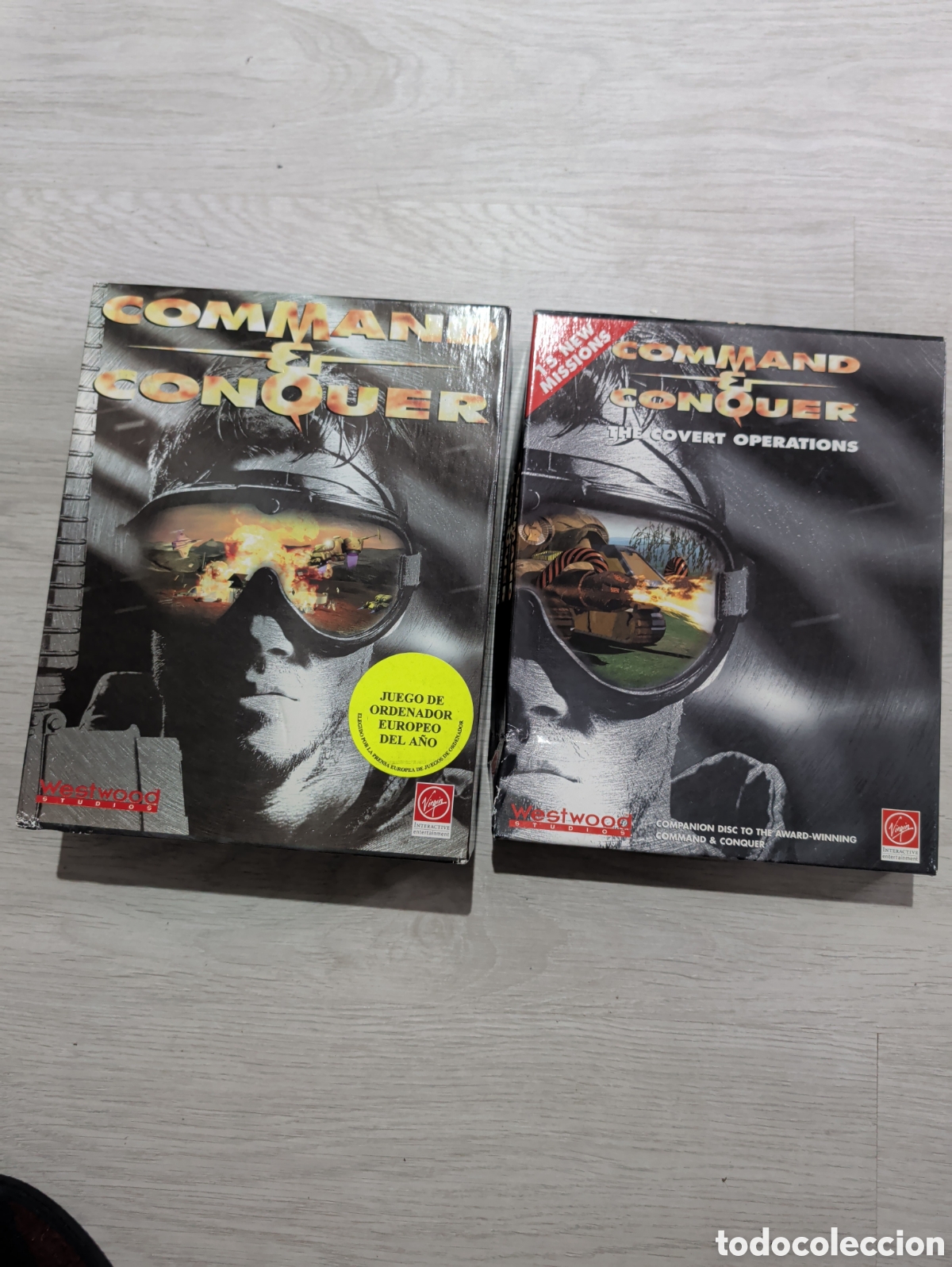 Videojuegos y consolas: Lote 2 juegos antiguos pc Command and conquer originales