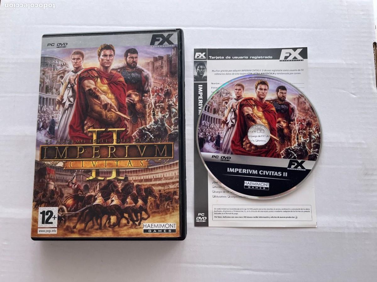 Videojuegos y consolas: IMPERIUM CITIVAS II IMPERIVM 2 - PC ROM KREATEN