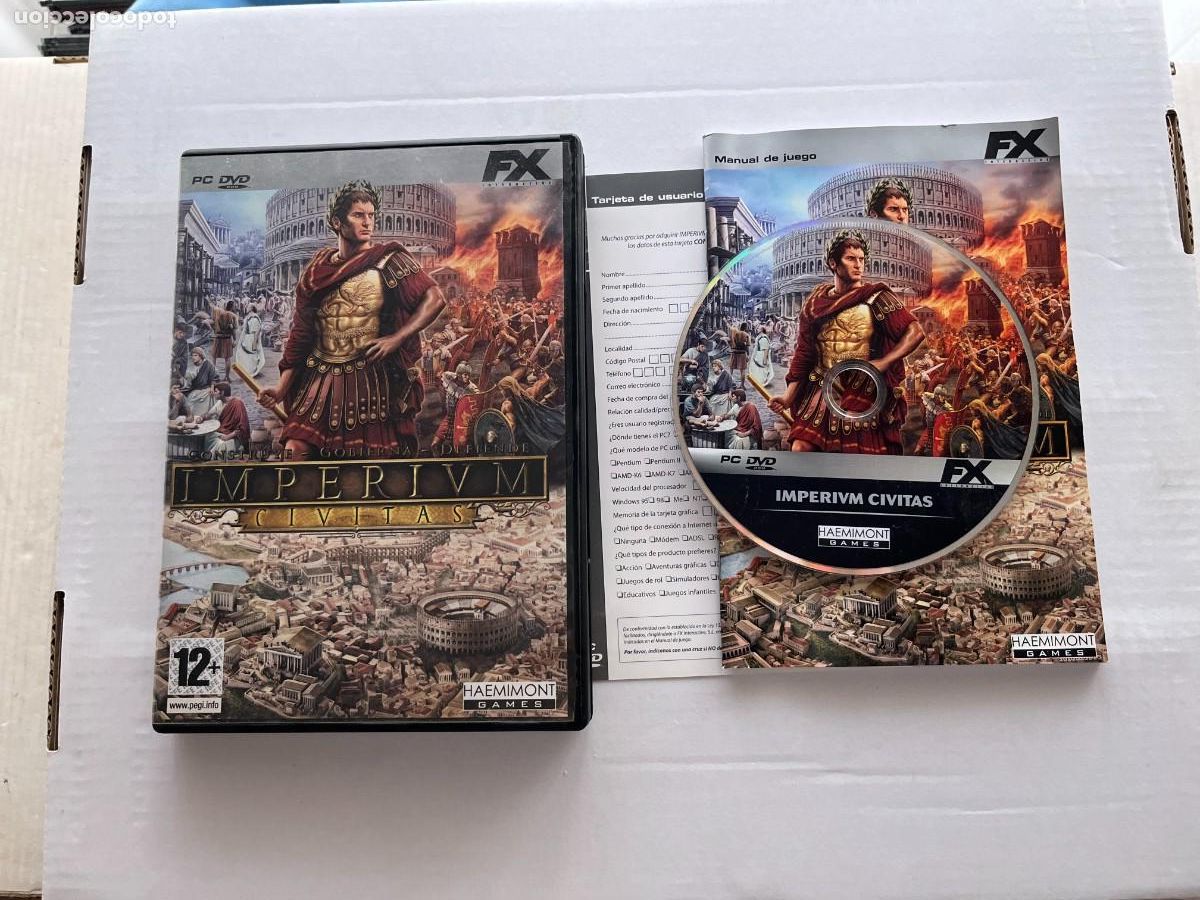 Videojuegos y consolas: IMPERIUM CITIVAS I IMPERIVM 1 - PC ROM KREATEN