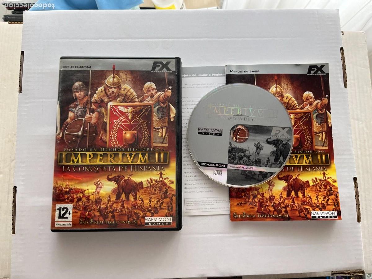 Videojuegos y consolas: IMPERIUM II IMPERIVM 2 LA CONQUISTA DE HISPANIA - PC ROM KREATEN