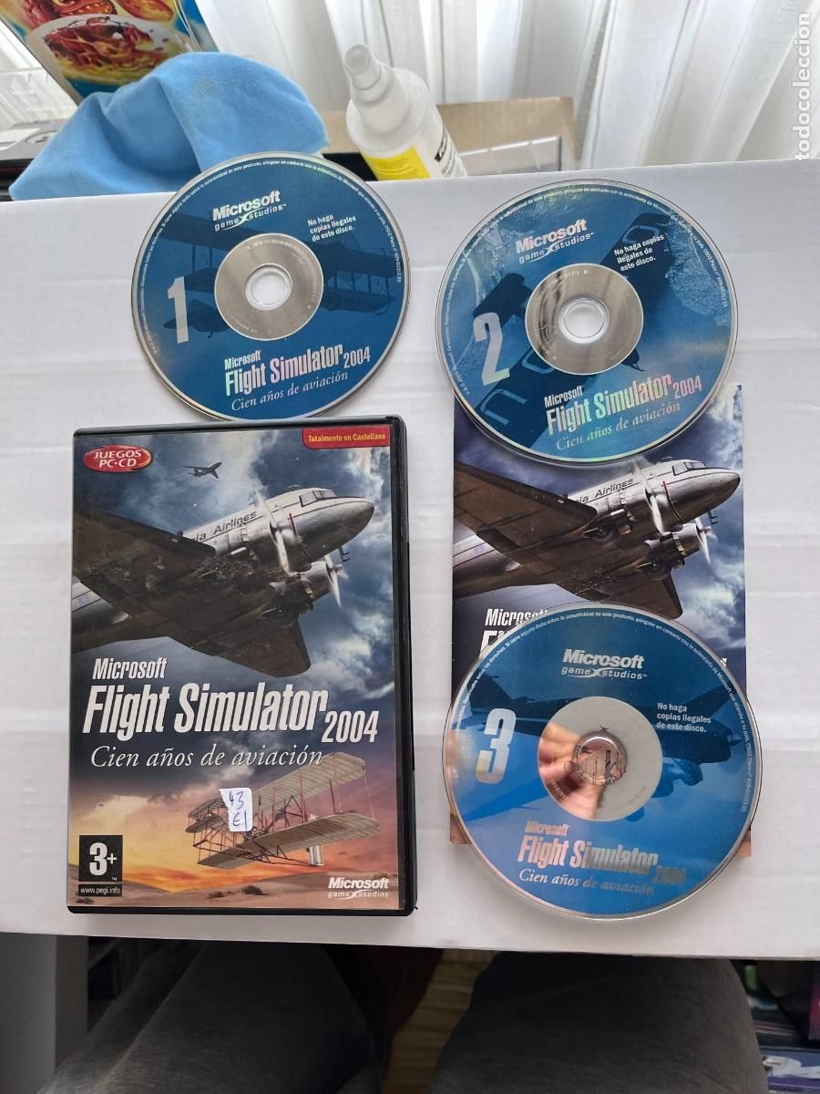 Videojuegos y consolas: MICROSOFT FLIGHT SIMULATOR 2004 CIEN A&Ntilde;OS DE AVIACION- PC ROM KREATEN