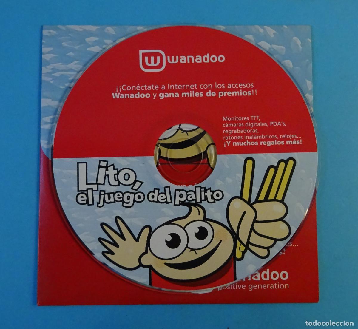 Videojuegos y consolas: LITO, EL JUEGO DEL PALITO. CD-ROM WANADOO - Foto 2