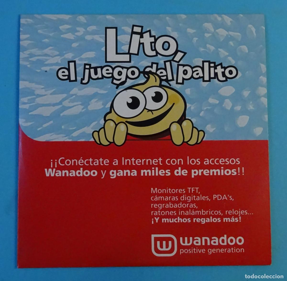 Videojuegos y consolas: LITO, EL JUEGO DEL PALITO. CD-ROM WANADOO - Foto 1