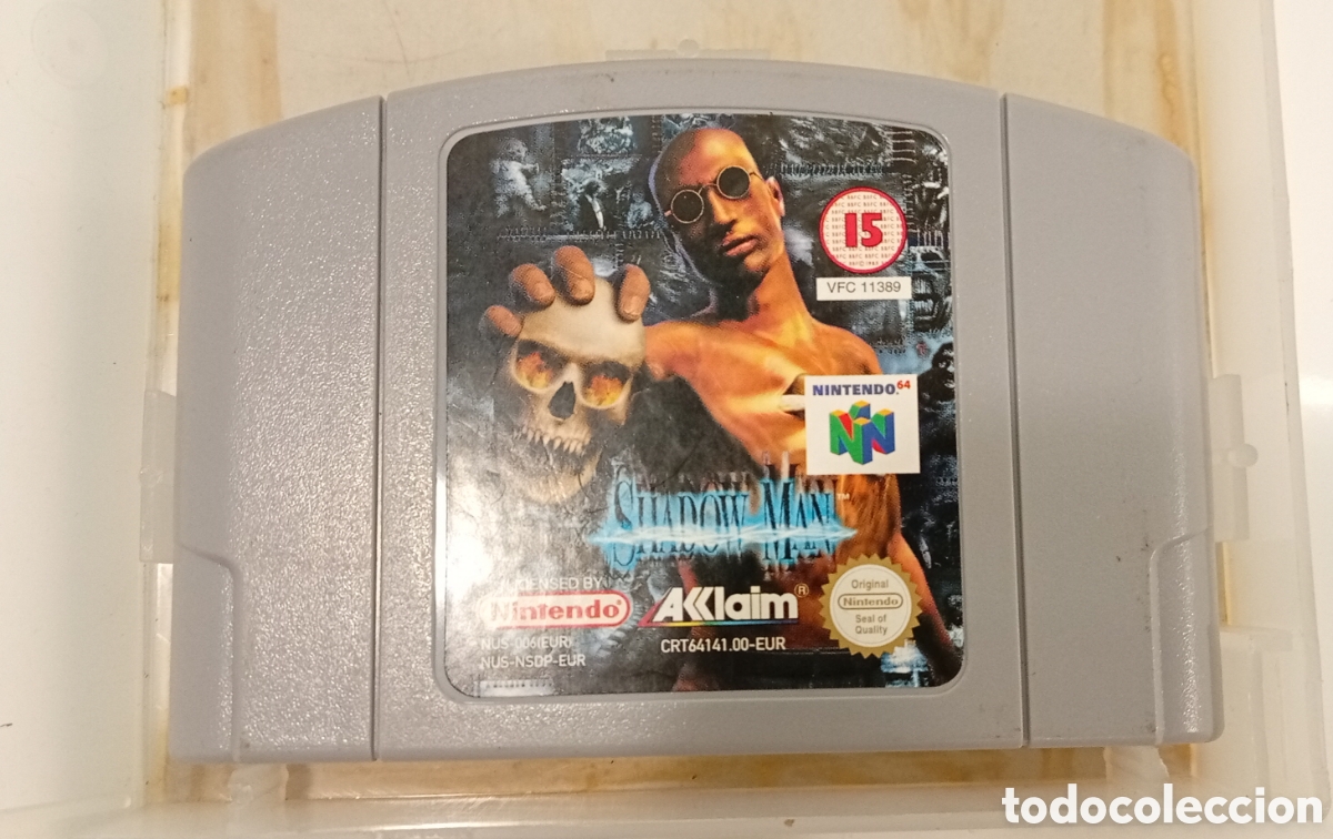 Videojuegos y consolas: .JUEGO DE NINTENDO DE SHADOW MAN (N64) CON MEMORY - Foto 4