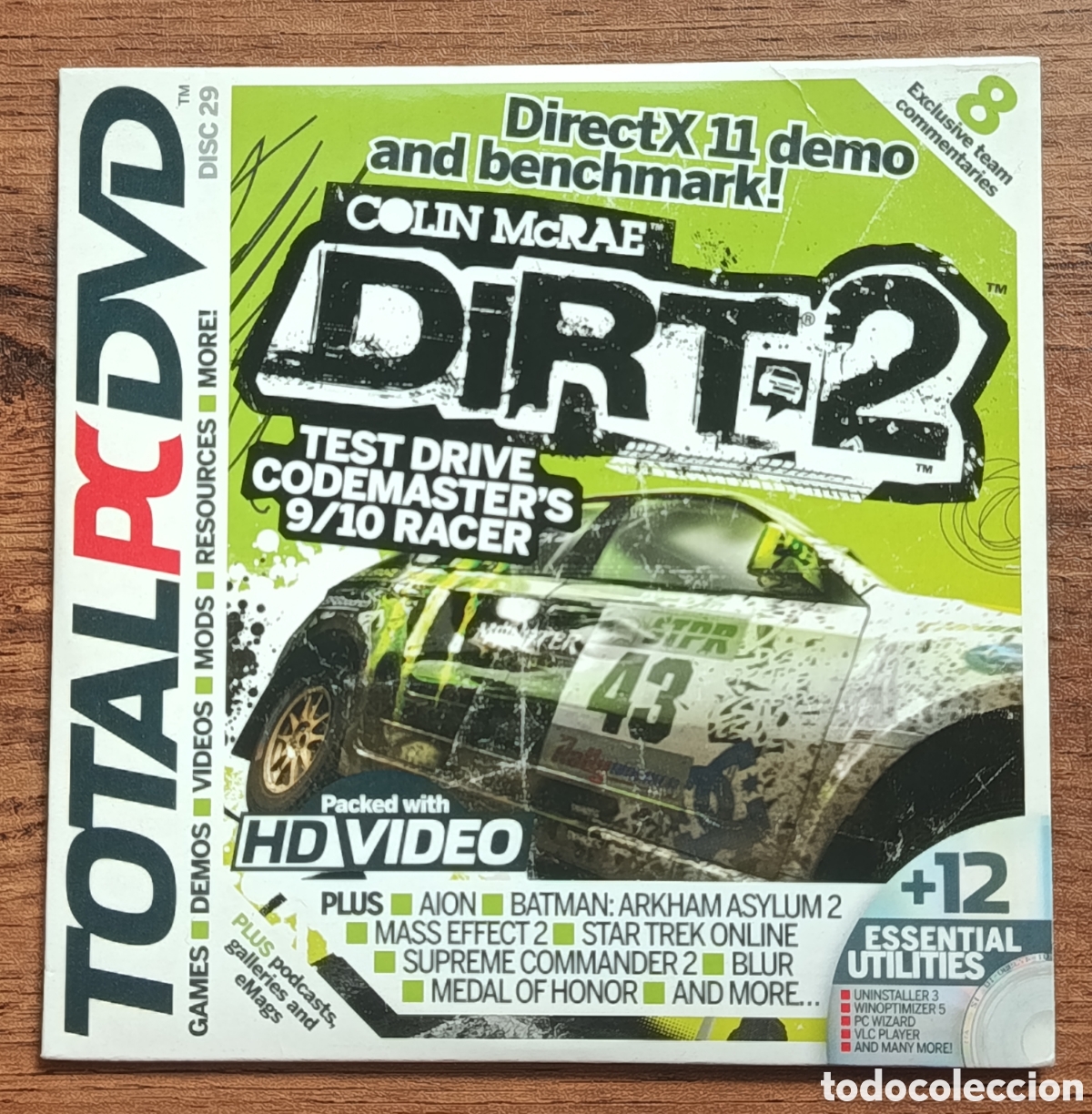 Videojuegos y consolas: DVD de revista Total PC Gaming Enero 2010