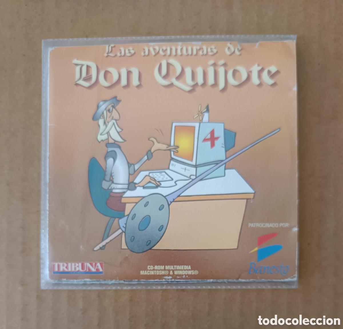 Videojuegos y consolas: Juego PC CD-Rom Las Aventuras de Don Quijote Volumen 4 (Interacci&oacute;n Multimedia, 1995). Tribuna.