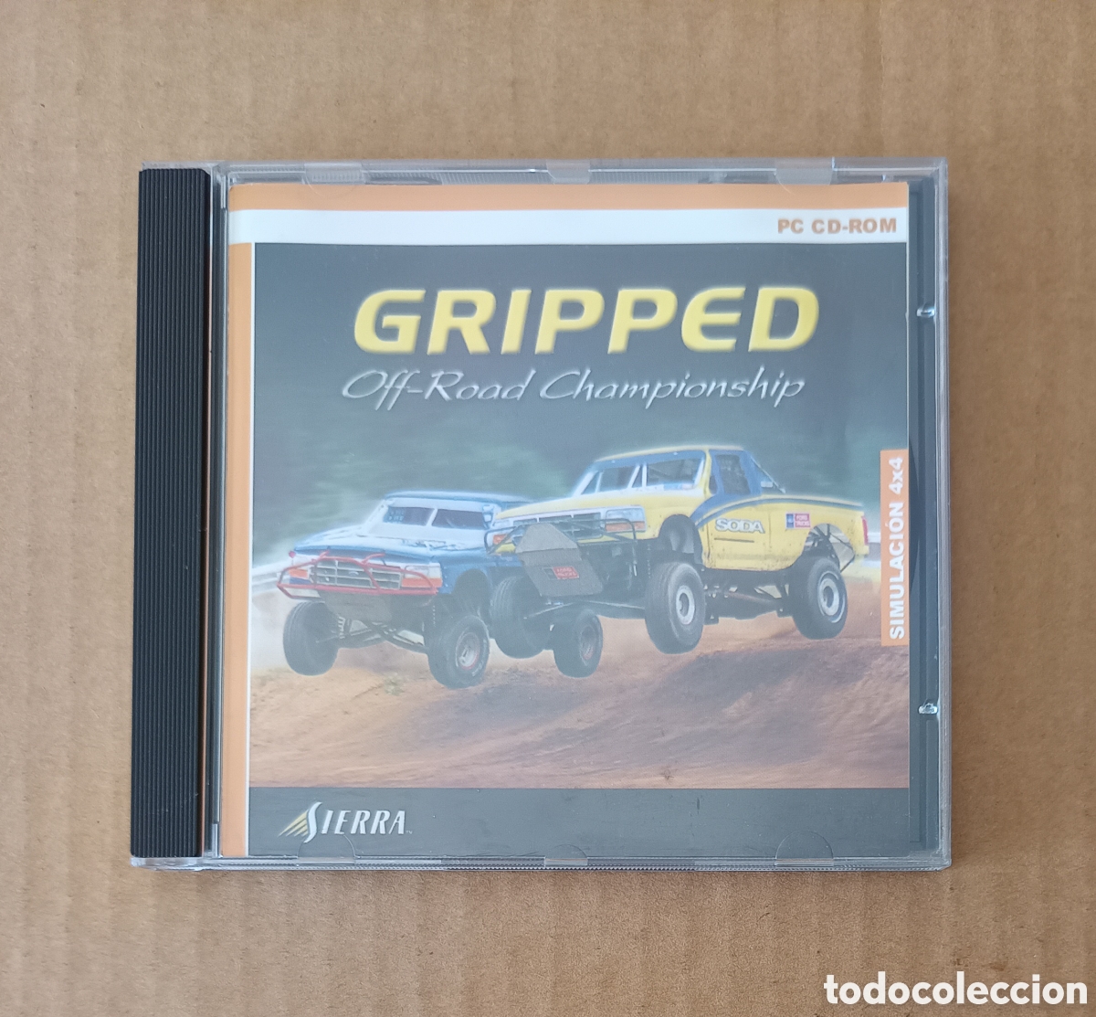 Videojuegos y consolas: Juego PC CD-Rom Gripped: Off-Road Championship (Sierra, 1997). Simulaci&oacute;n 4&times;4.