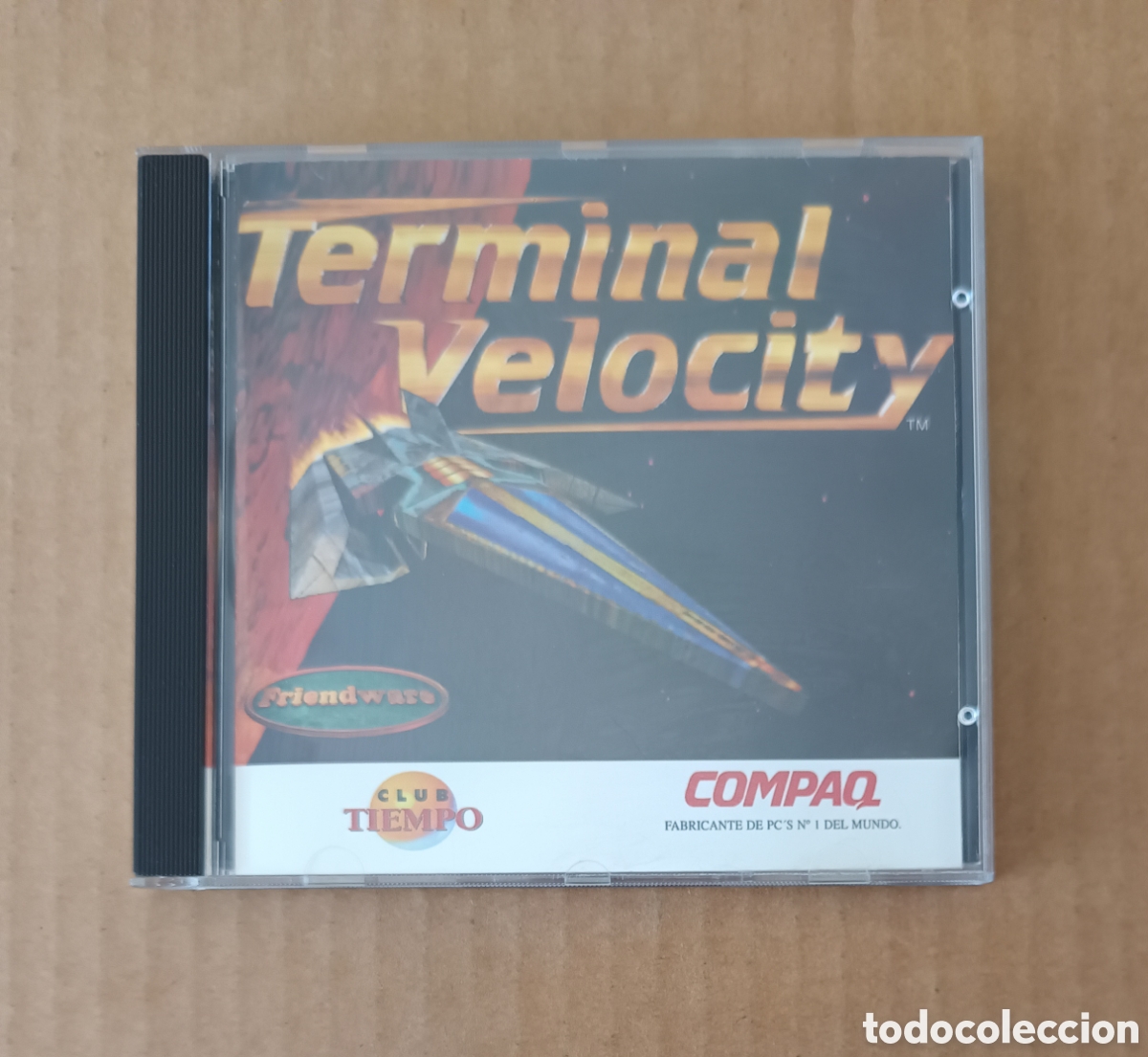Videojuegos y consolas: Juego PC CD-Rom Terminal Velocity (Form Gen Incorporated, 1998). Club Tiempo/Compaq/Friendware.