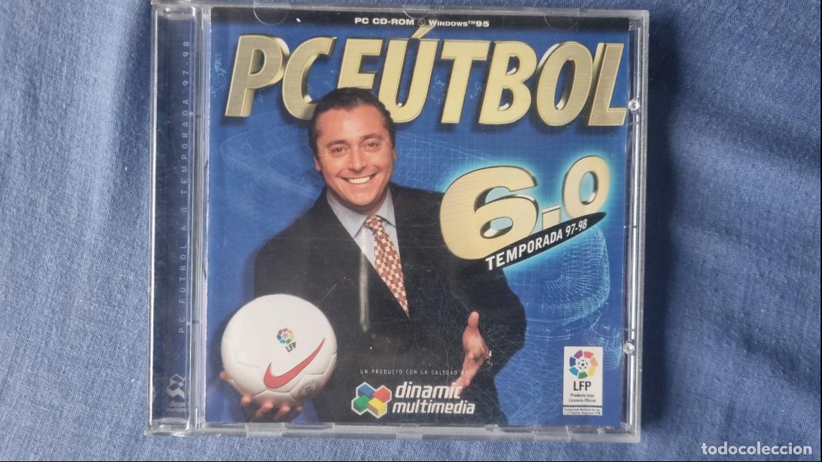 Videojuegos y consolas: PC F&Uacute;TBOL 6.0 - TEMPORADA 97-98 - DINAMIC MULTIMEDIA - JUEGO PC 1997