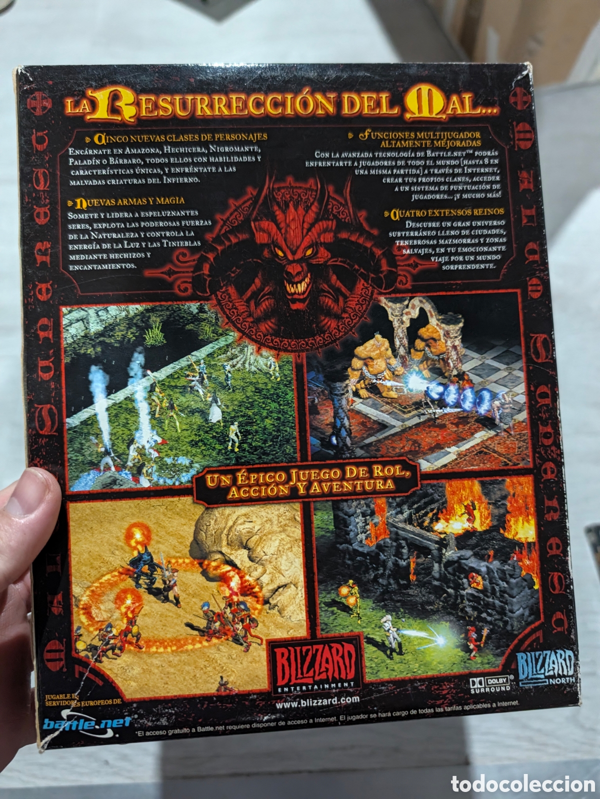 Videojuegos y consolas: Antiguo juego pc Windows Diablo 2 original - Foto 2
