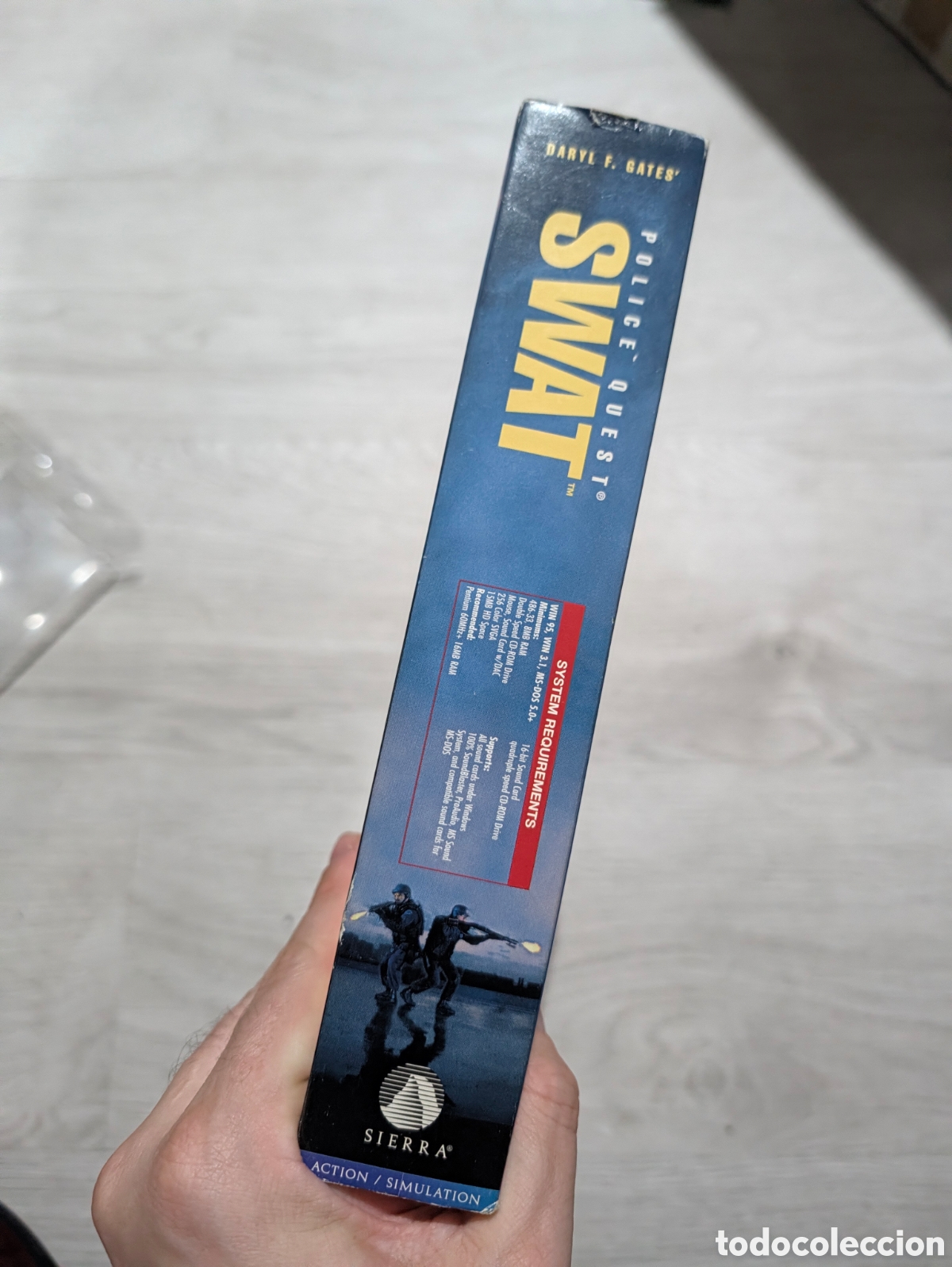 Videojuegos y consolas: Antiguo juego pc Windows SWAT original - Foto 3