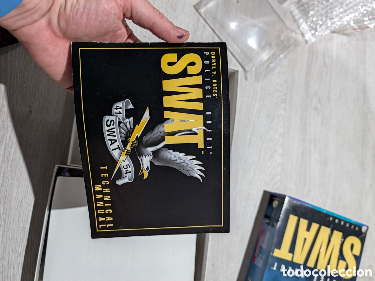 Videojuegos y consolas: Antiguo juego pc Windows SWAT original - Foto 6