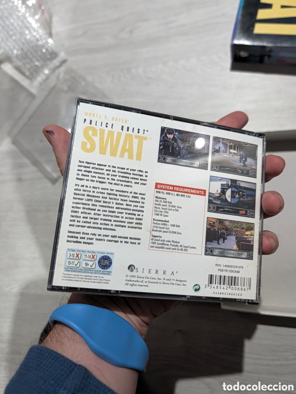 Videojuegos y consolas: Antiguo juego pc Windows SWAT original - Foto 10