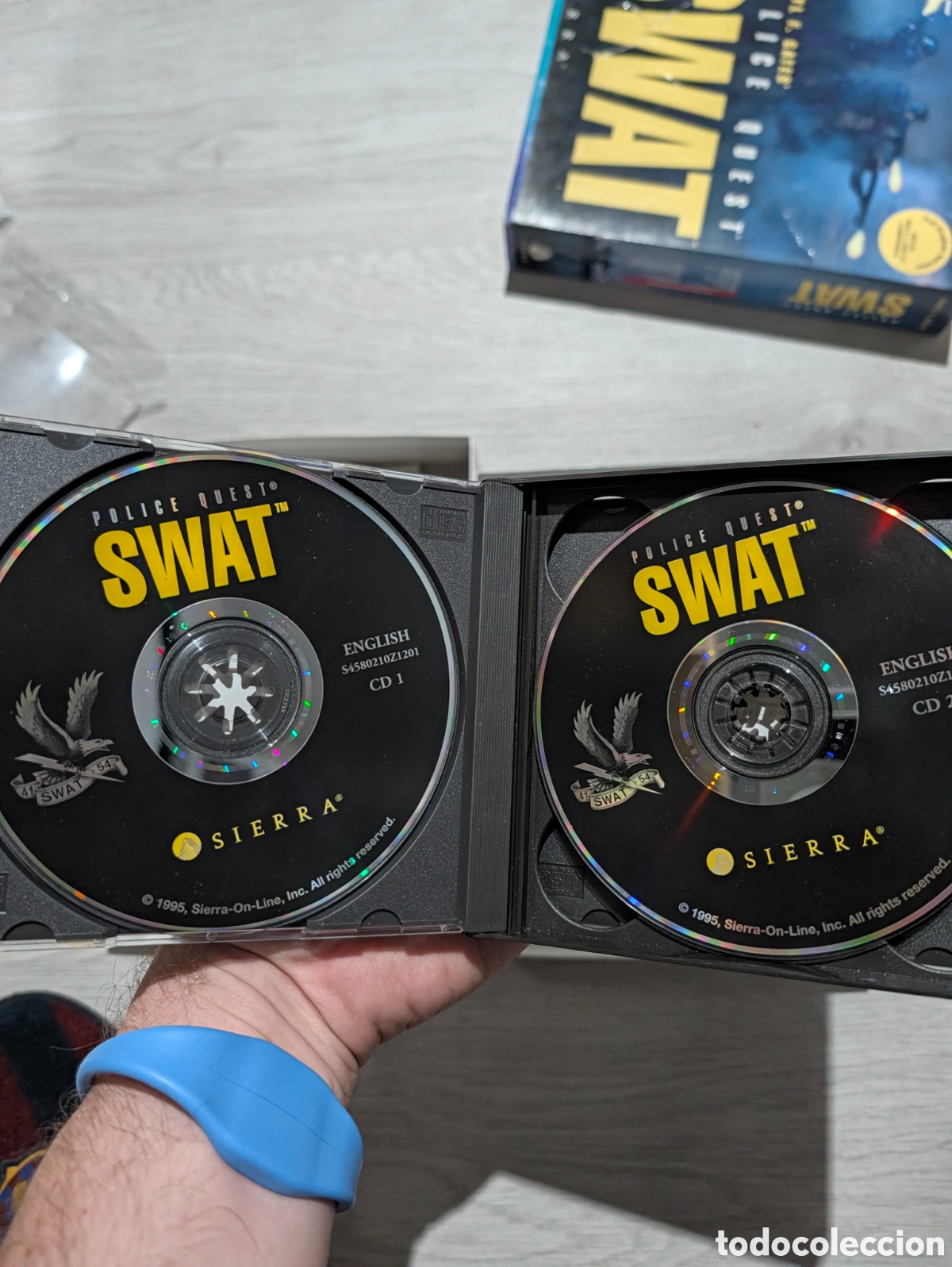 Videojuegos y consolas: Antiguo juego pc Windows SWAT original - Foto 11