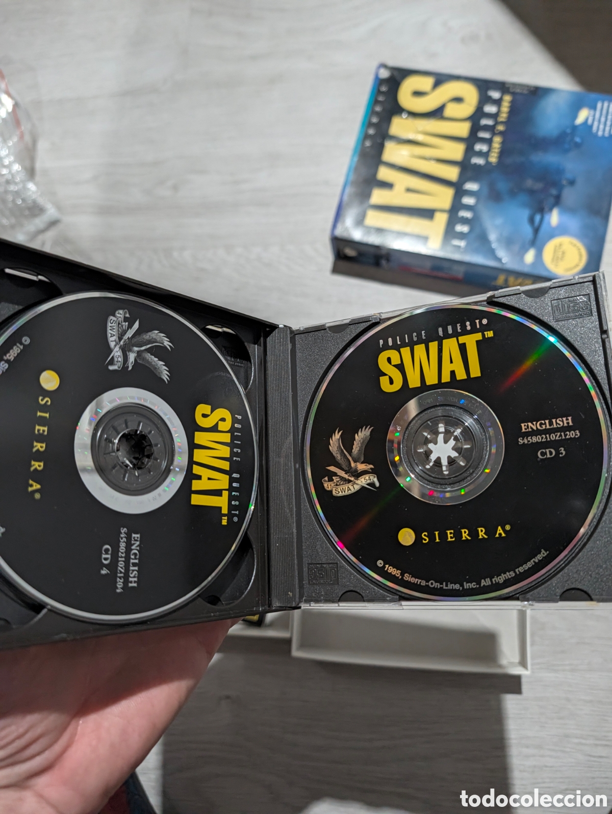 Videojuegos y consolas: Antiguo juego pc Windows SWAT original - Foto 12