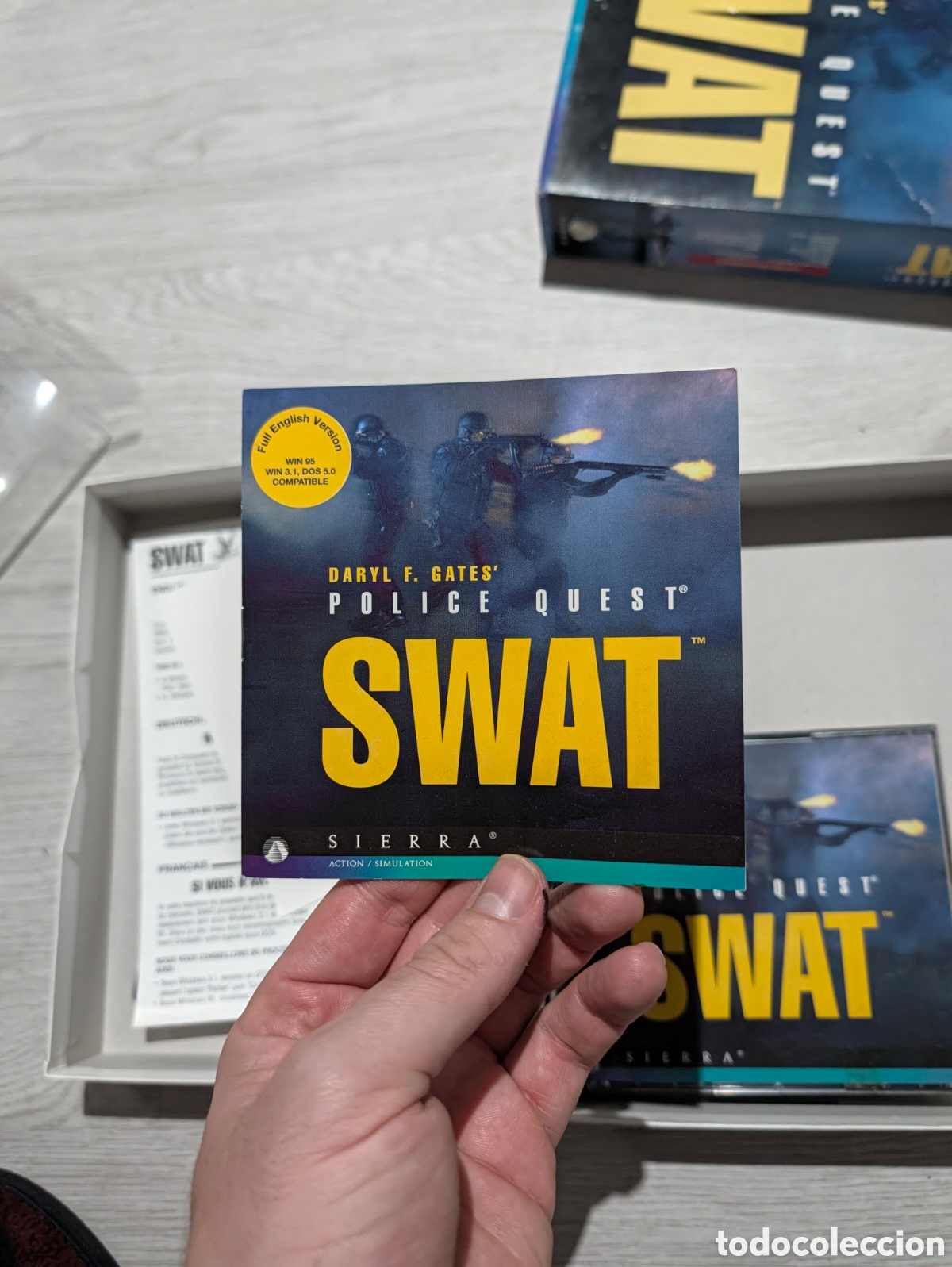 Videojuegos y consolas: Antiguo juego pc Windows SWAT original - Foto 13