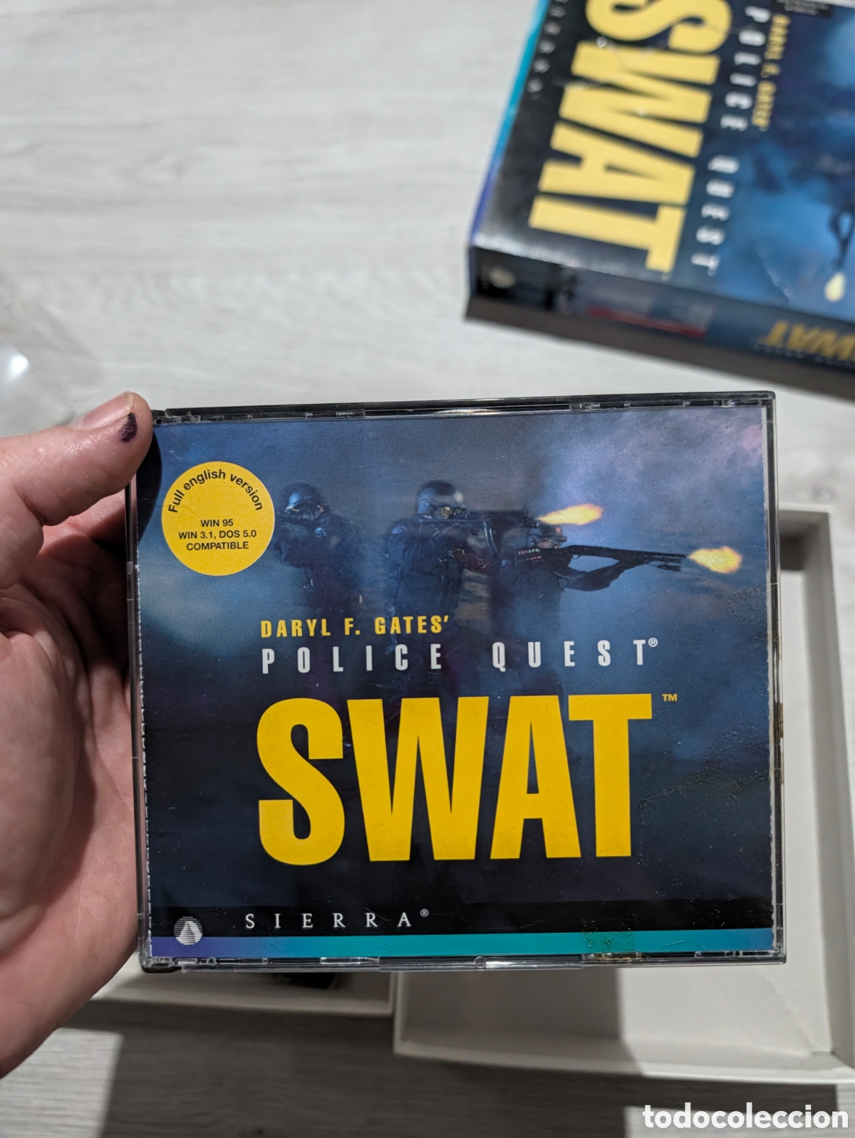 Videojuegos y consolas: Antiguo juego pc Windows SWAT original - Foto 14