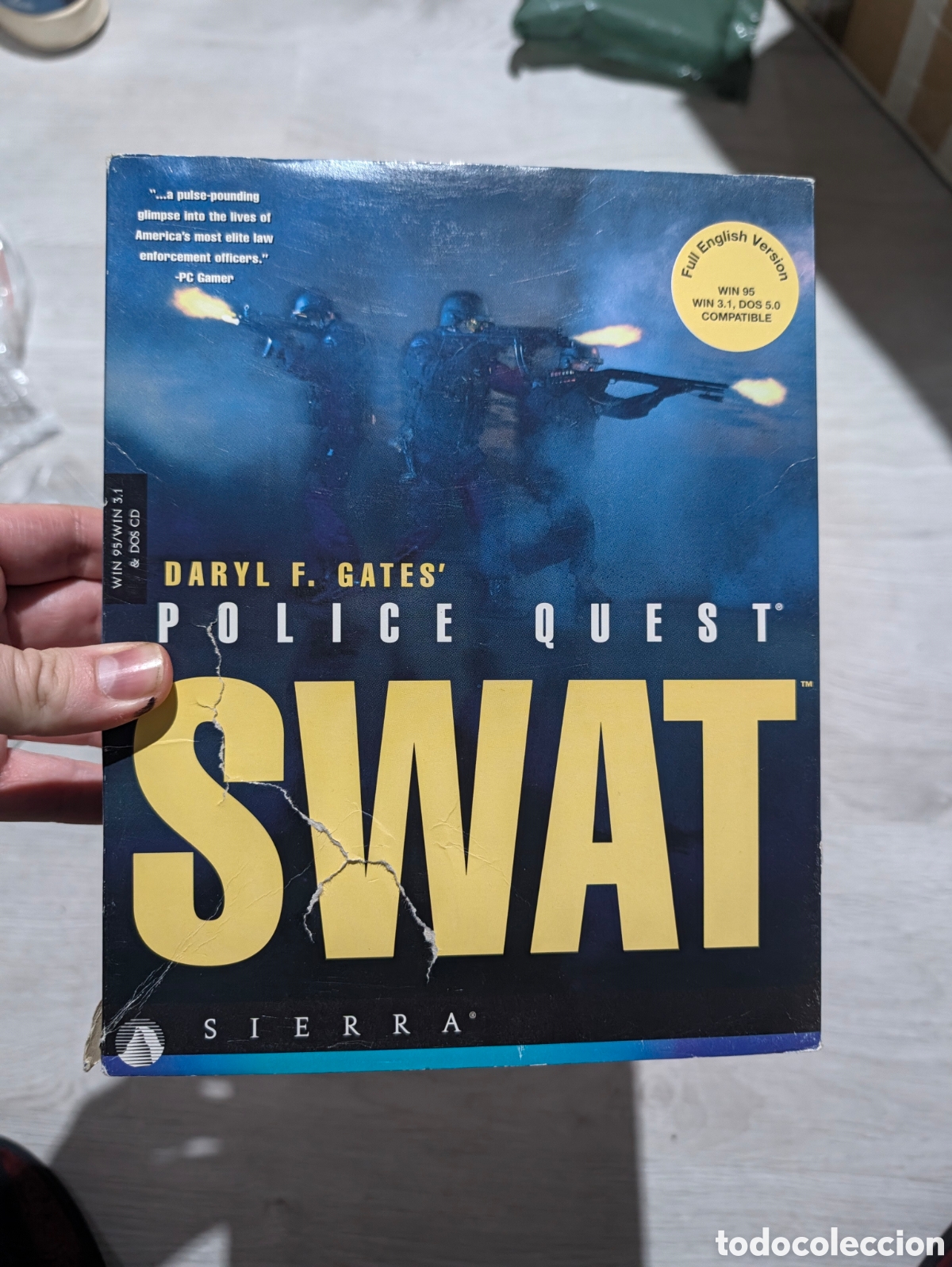 Videojuegos y consolas: Antiguo juego pc Windows SWAT original