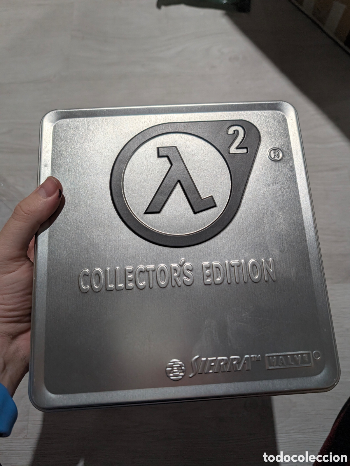 Videojuegos y consolas: Antiguo juego de Pc Windows Half Life original edici&oacute;n metalica
