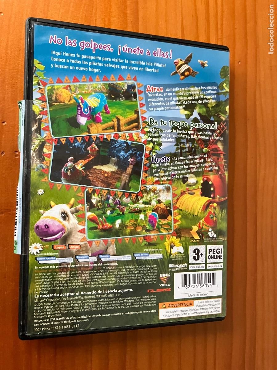 Videojuegos y consolas: Juego PC. Viva Pi&ntilde;ata. Games for Windows - Foto 3