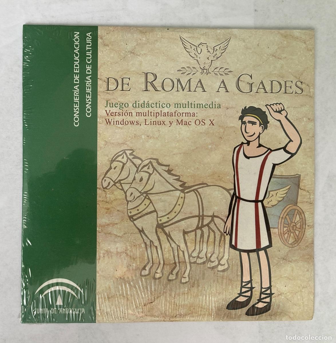 Videojuegos y consolas: De Roma a Gades Juego did&aacute;ctico multimedia para windows, Linux y Mac Nuevo precintado