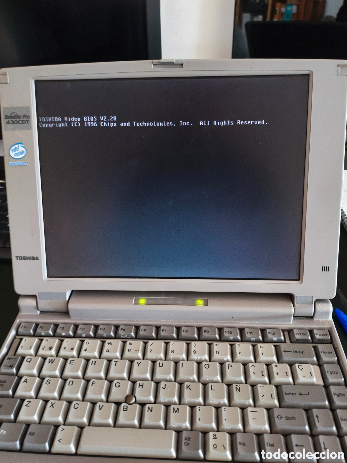 Videojuegos y consolas: TOSHIBA SATELLITE PRO 430CDT RETRO WINDOWS 95 + WIFI + ETHERNET + MALET&Iacute;N