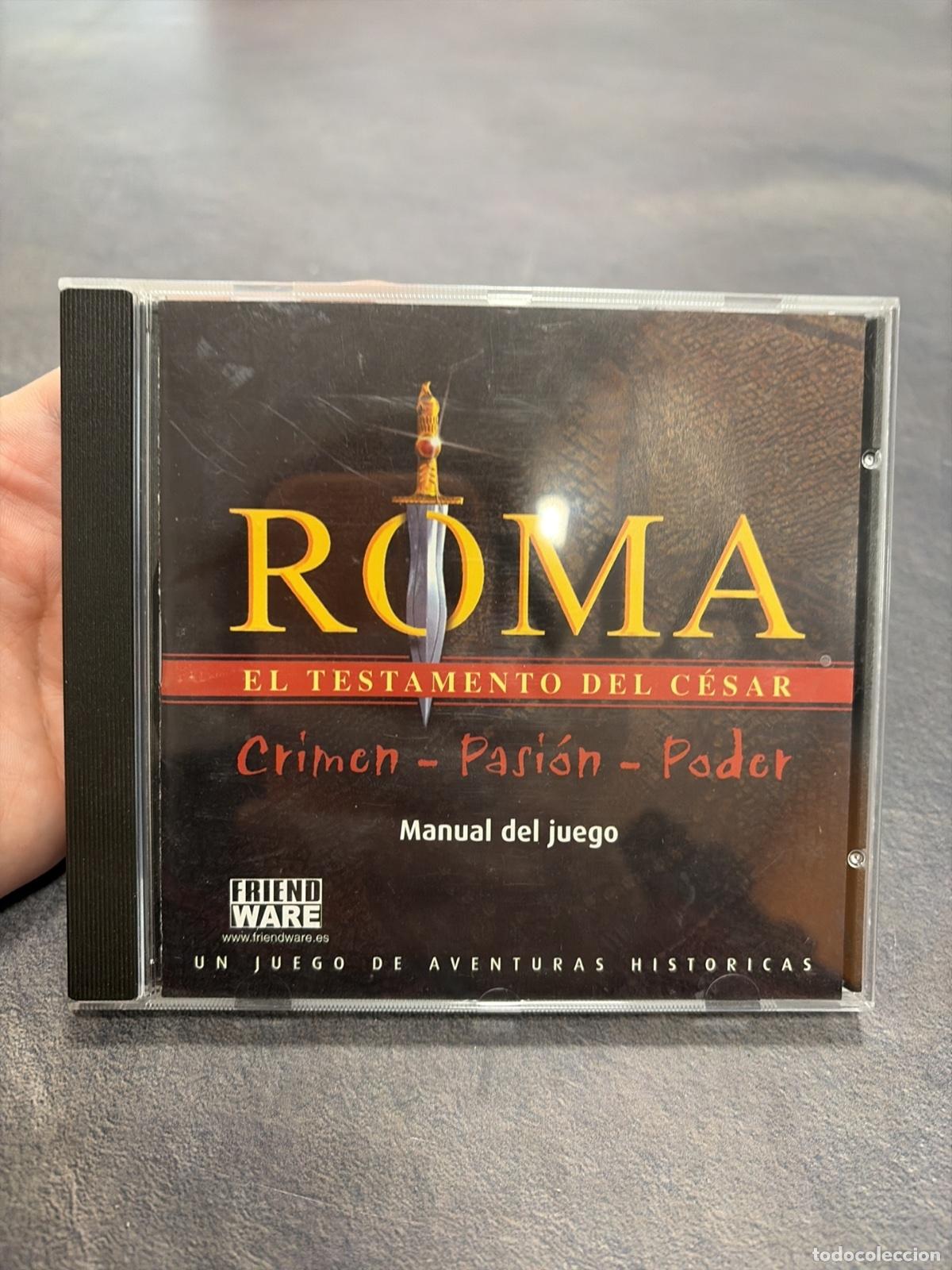 Videojuegos y consolas: Roma el testamento del cesar | PC | ESP | Con manual - Foto 1