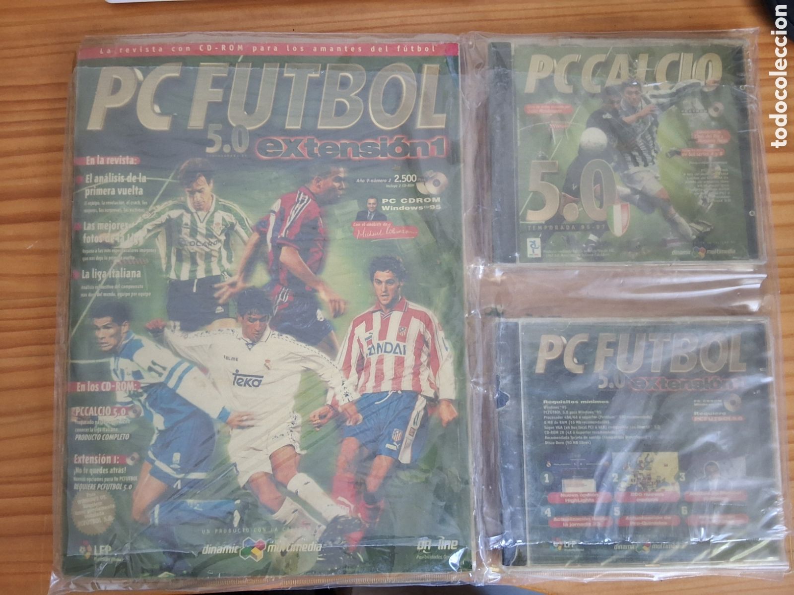 Videojuegos y consolas: Pc futbol 5.0 extensi&oacute;n 1 juego para PC temporada 1998-99 incluye CD