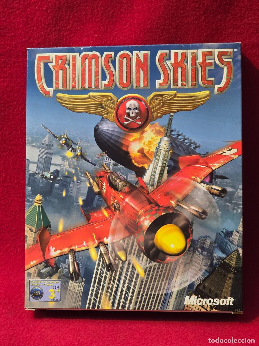 Videojuegos y consolas: CAJA VACIA DE VIDEOJUEGO DE PC : CRIMSON SKIES