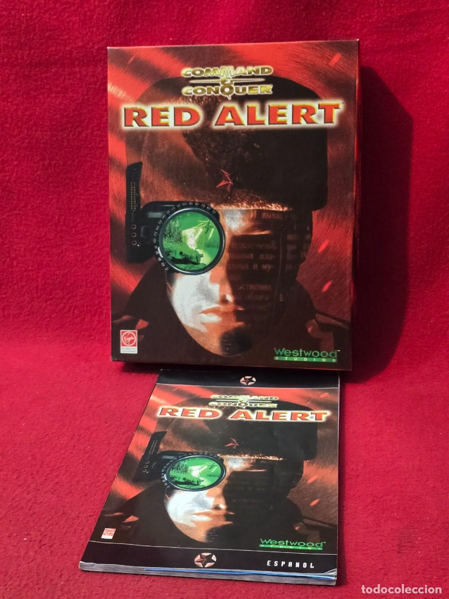 Videojuegos y consolas: CAJA VACIA CON INSTRUCCIONES DE VIDEOJUEGO DE PC : RED ALERT