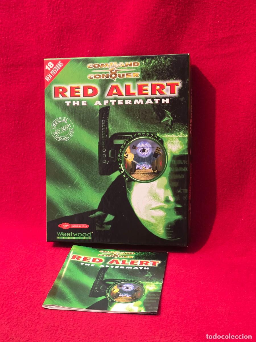 Videojuegos y consolas: CAJA VACIA CON INSTRUCCIONES DE VIDEOJUEGO DE PC : RED ALERT .THE AFTERMATH.