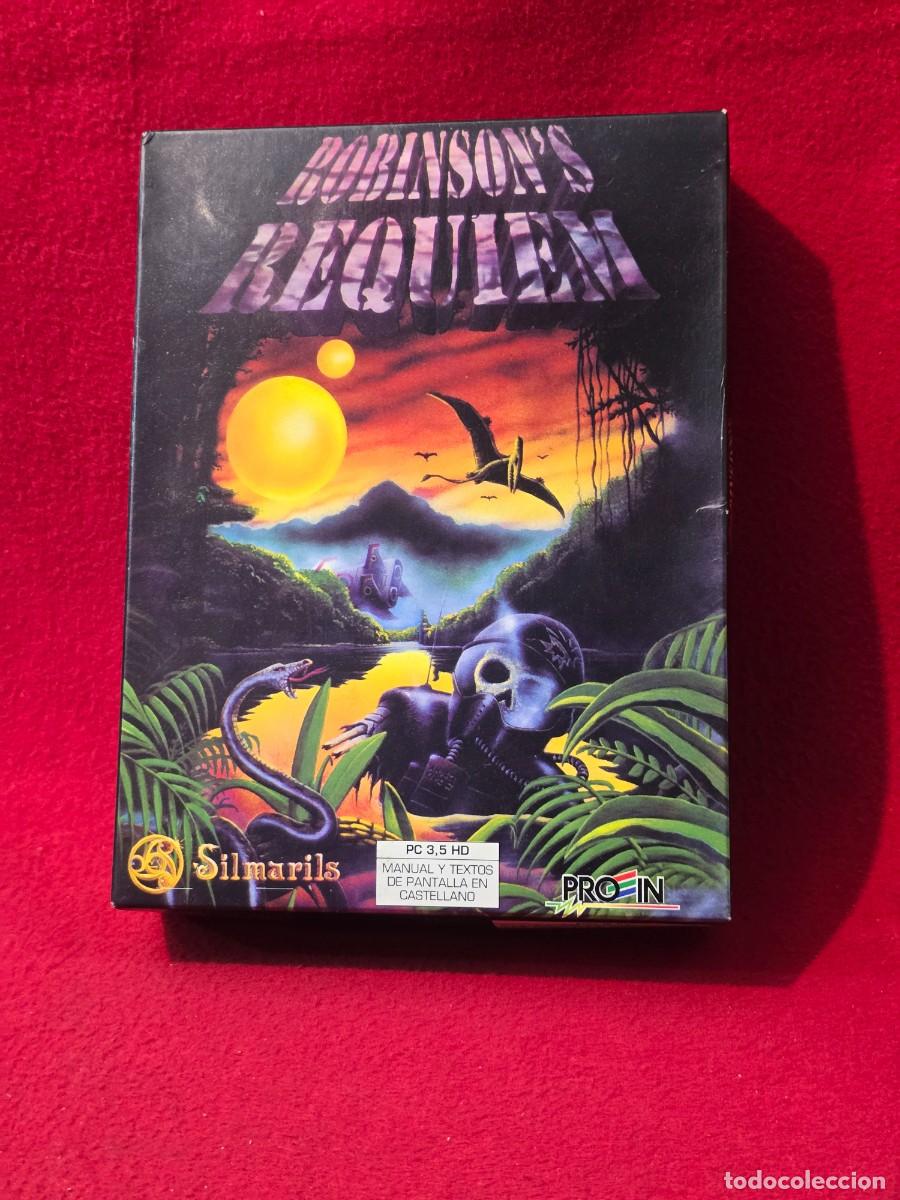 Videojuegos y consolas: CAJA VACIA DE VIDEOJUEGO DE PC : ROBINSON'S REQUIEM