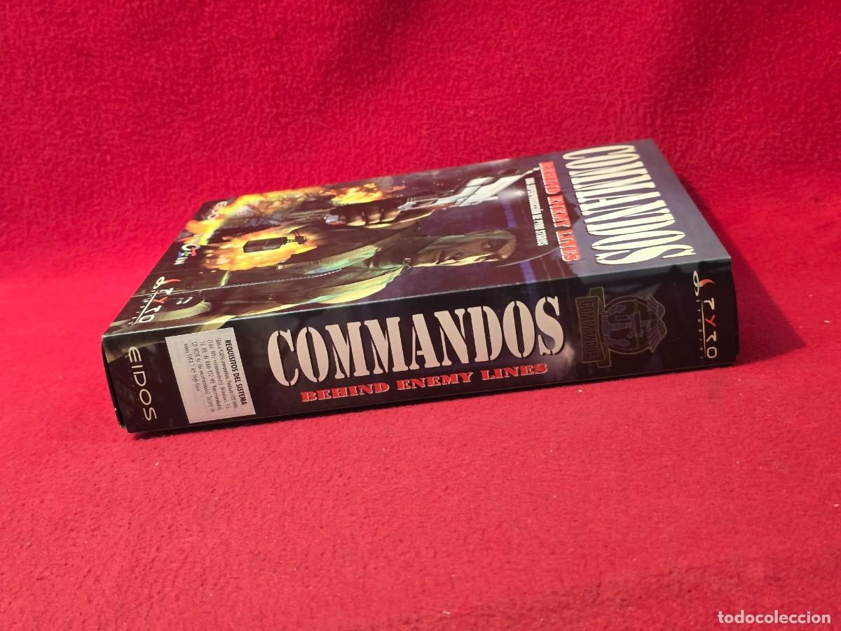 Videojuegos y consolas: CAJA VACIA CON MANUAL DE VIDEOJUEGO DE PC : COMMANDOS - Foto 7