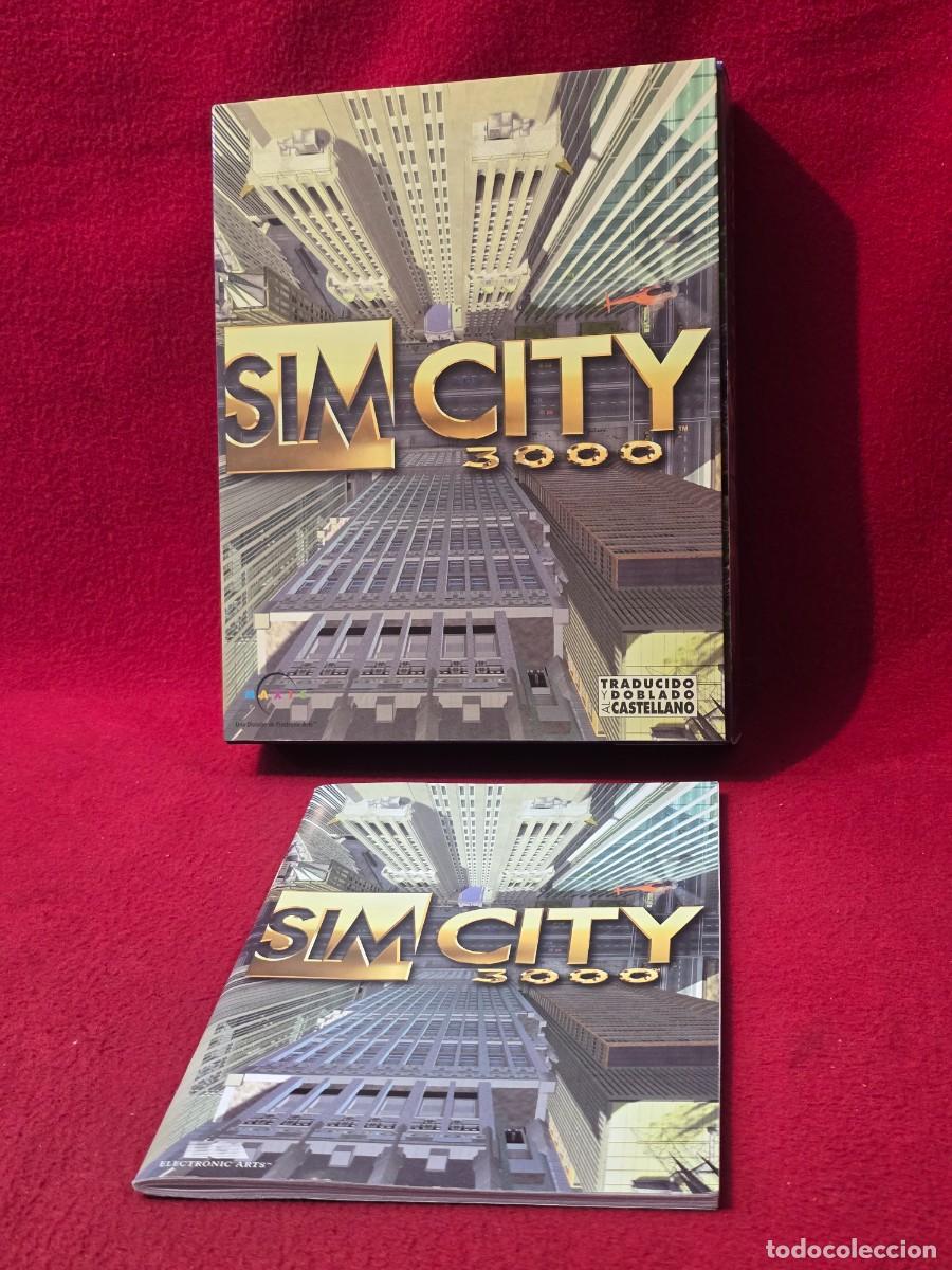Videojuegos y consolas: CAJA VACIA CON MANUAL DE VIDEOJUEGO DE PC : SIM CITY 3000