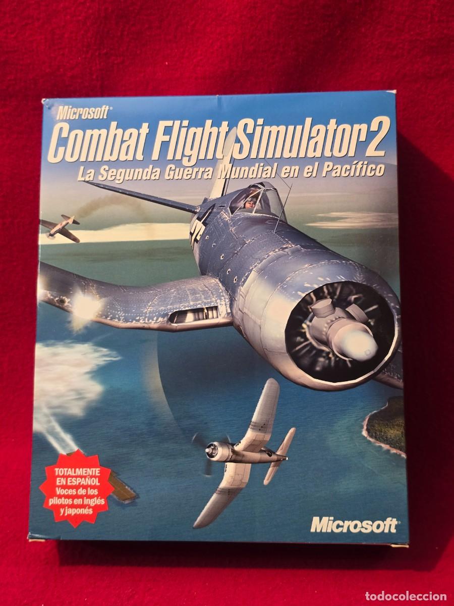 Videojuegos y consolas: CAJA VACIA DE VIDEOJUEGO DE PC : COMBAT FLIGHT SIMULADOR 2