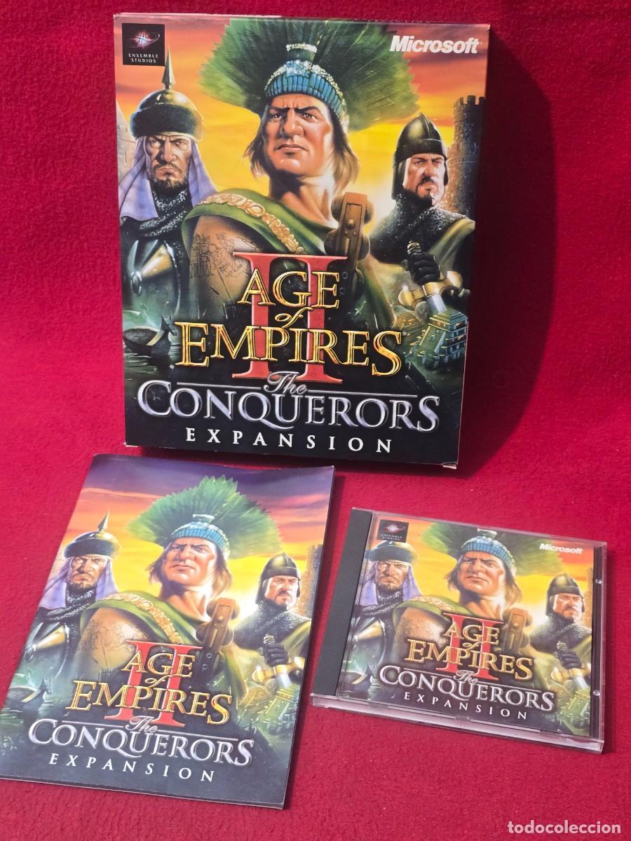 Videojuegos y consolas: VIDEOJUEGO DE PC : AGE OF EMPIRES II THE CONQUEROS EXPANSION