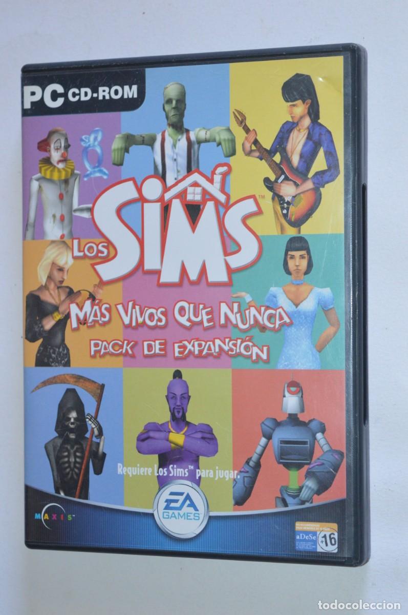 Video Games and Consoles: JUEGO PC LOS SIMS M&Aacute;S VIVOS QUE NUNCA PACK DE EXPANSI&Oacute;N 2000 MAXIS EA GAMES SIMULACI&Oacute;N DE VIDA
