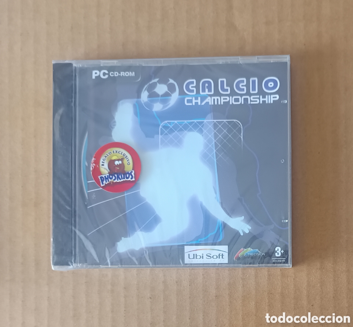 Videojuegos y consolas: Juego PC CD-Rom Calcio Championship (Ubisoft, 2002). Precintado.