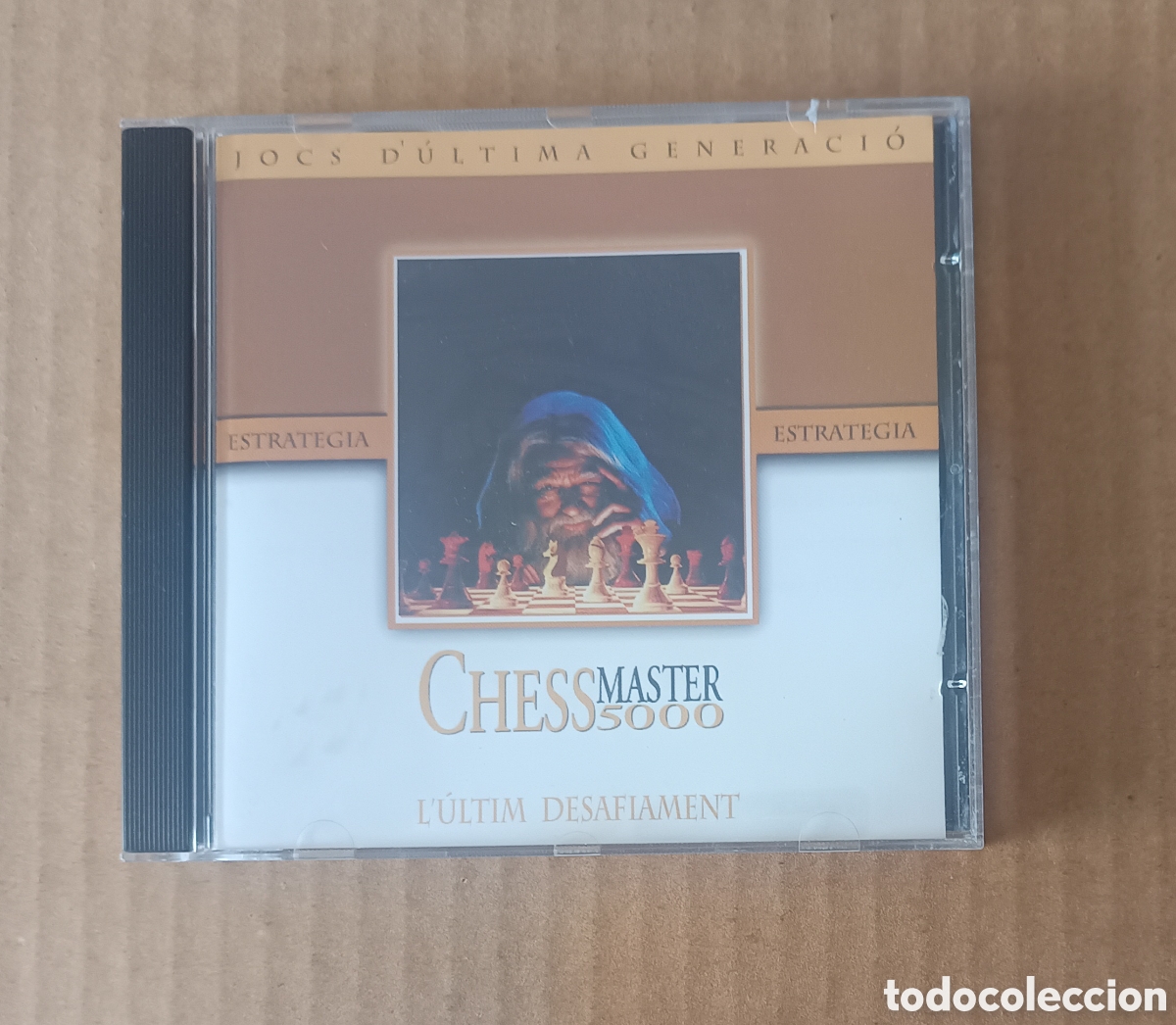 Videojuegos y consolas: Juego PC CD-Rom Chess Master 5000 (Mediasat/Softkey, 1999). Juegos de &uacute;ltima generaci&oacute;n.