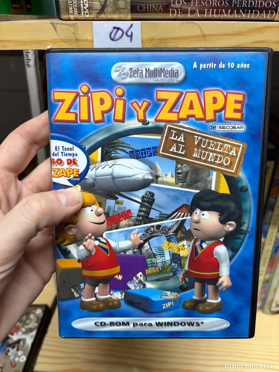 Videospiele und Konsolen: 04 ZİPİ Y ZAPE de ESCOBAR El Tonel del Tiempo LA VUELTA AL MUNDO VIDEOJUEGO PC