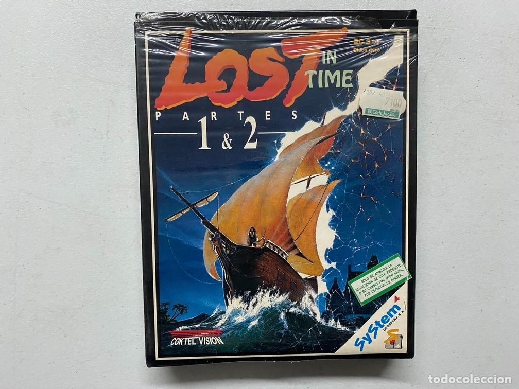 Videojuegos y consolas: LOST IN TIME 1 & 2 - PC Videojuego Caja grande cart&oacute;n Big Box