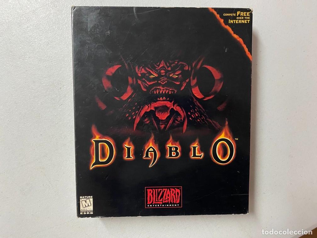 Videojuegos y consolas: DIABLO - PC Videojuego Caja grande cart&oacute;n Big Box
