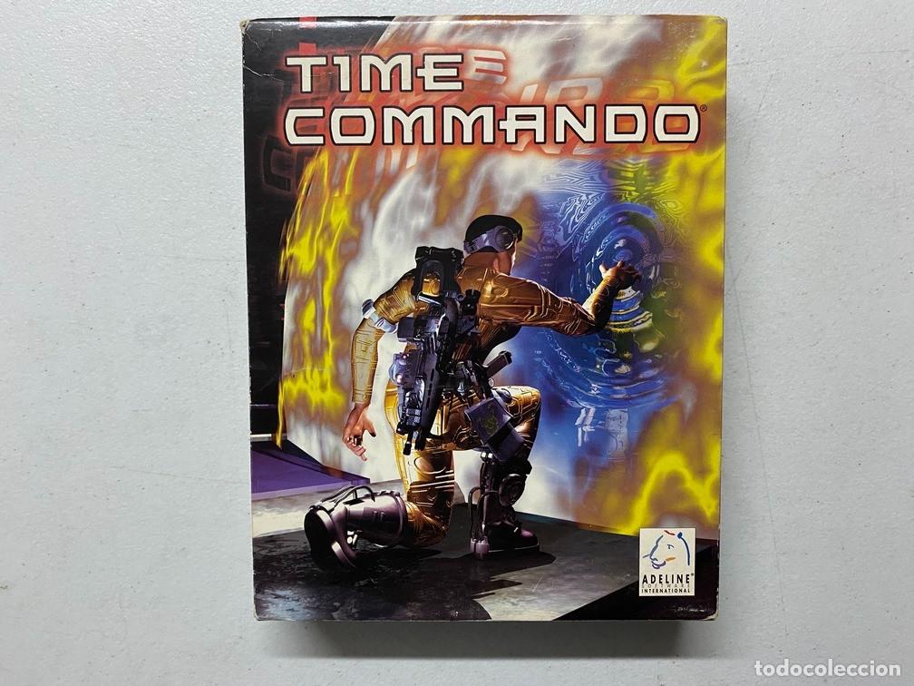 Videojuegos y consolas: TIME COMMANDO - PC Videojuego Caja grande cart&oacute;n Big Box